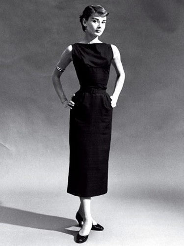 Audrey Hepburn Little Black Dress In Sabrina 1954 Black Tea Length Pro Hoprom Audrey Hepburn Little Black Dress In Sabrina 1954 Black Tea Length Pro Hoprom
