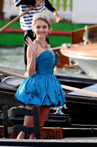 leni klum prom dress Heidi Klum's daughter Leni finds prom dress in mom's closet