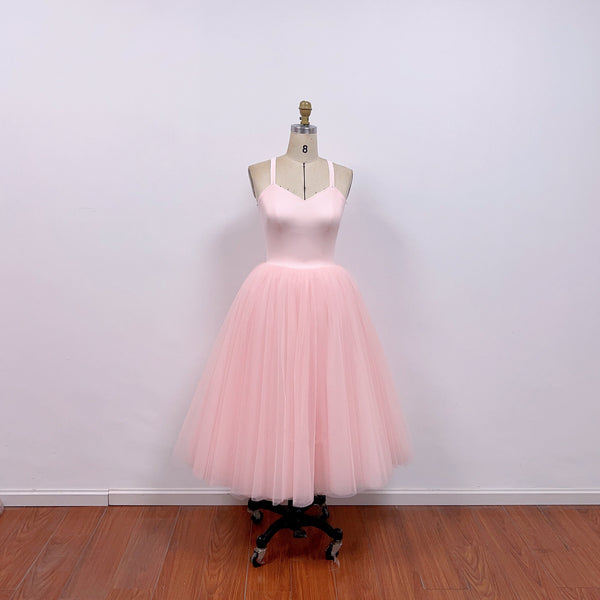 Inspired Carrie Bradshaw Tulle Dress Romantic SATC Finale Dress Homecoming Dress