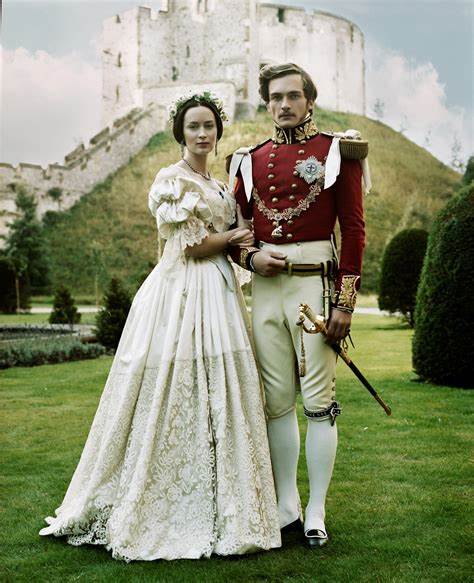 The Young Victoria Emily Blunt as Queen Victoria Wedding Dress Cosplay Hoprom The Young Victoria Emily Blunt as Queen Victoria Wedding Dress Cosplay Hoprom