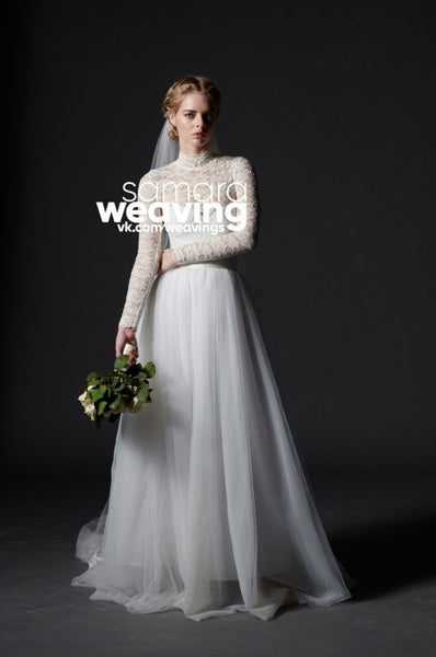 White Lace Samara Weaving Wedding Dress Ready or Not Dress