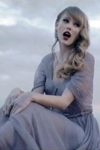 taylor swift purple dress begin again Taylor's purple dress from "Begin Again" music video