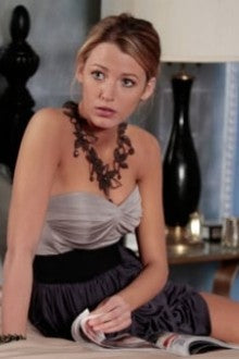 serena vanderwoodsen grey dress Serena Van Der Woodsen Gossip Girl charcoal grey gown at New York City Ballet