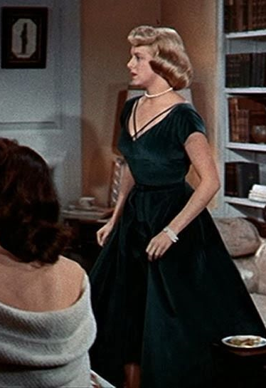 Rosemary Clooney as Betty Haynes Green Velvet Vintage Dress from White Hoprom Rosemary Clooney as Betty Haynes Green Velvet Vintage Dress from White Hoprom