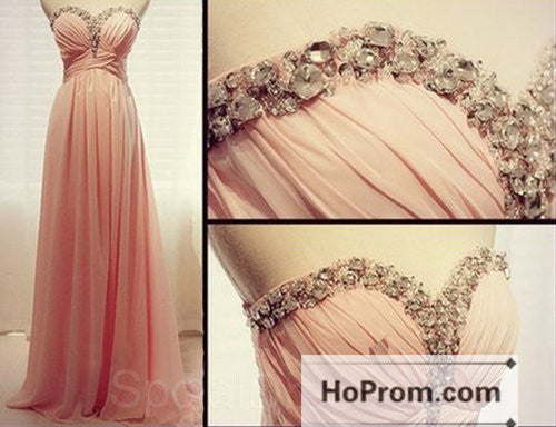 Sweetheart A-Line Long Chiffon Prom Dresses Homecoming Dresses Hoprom Sweetheart A-Line Long Chiffon Prom Dresses Homecoming Dresses Hoprom