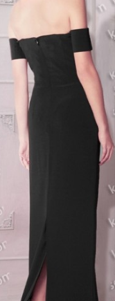 Black Off Shoulder Rosie Huntington Whiteley Dress for Prom Bodycon Evening Dress