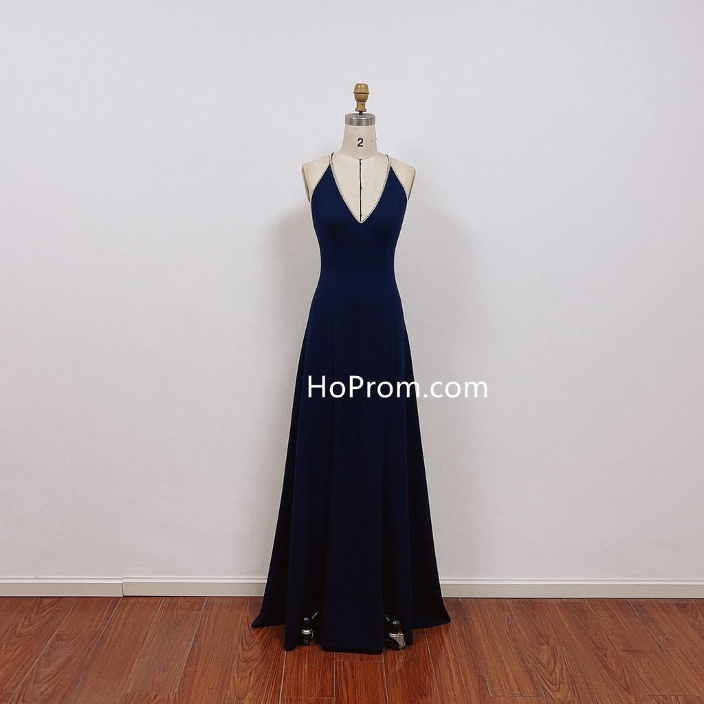 Anya Amasova Navy Backless Dress Prom Evening Dress Hoprom Anya Amasova Navy Backless Dress Prom Evening Dress Hoprom