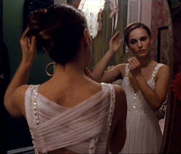 Black Swan Natalie Portman White Dress Formal Prom Dress