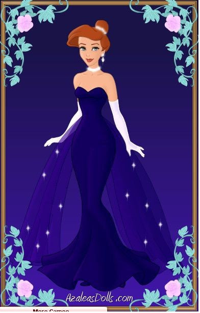 Blue Anastasia Dress Cosplay Costume Hoprom Blue Anastasia Dress Cosplay Costume Hoprom