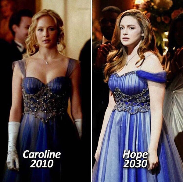 Blue Hope Mikaelson Dress Legacies Miss Mystic Falls Danielle Rose Russell Dress