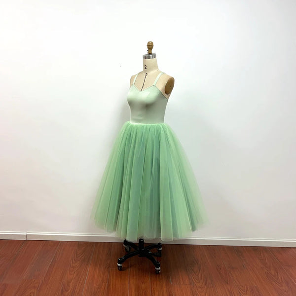 Carrie Bradshaw Green Tulle Dress Sex And The City Costume