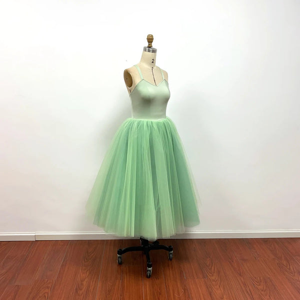 Carrie Bradshaw Green Tulle Dress Sex And The City Costume