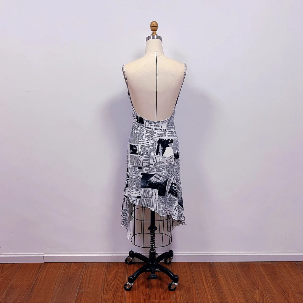 Carrie Bradshaw Newspaper Dress inspired Outfits – Hoprom