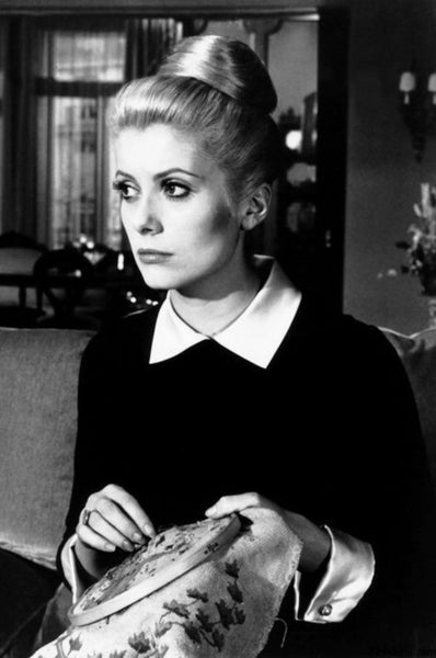 Catherine Deneuve Dress Little Black Formal Dress Belle de Jour Costume