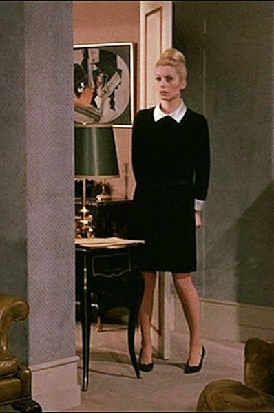 Catherine Deneuve Dress Little Black Formal Dress Belle de Jour Costume