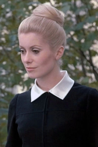 Catherine Deneuve Dress Little Black Formal Dress Belle de Jour Costume