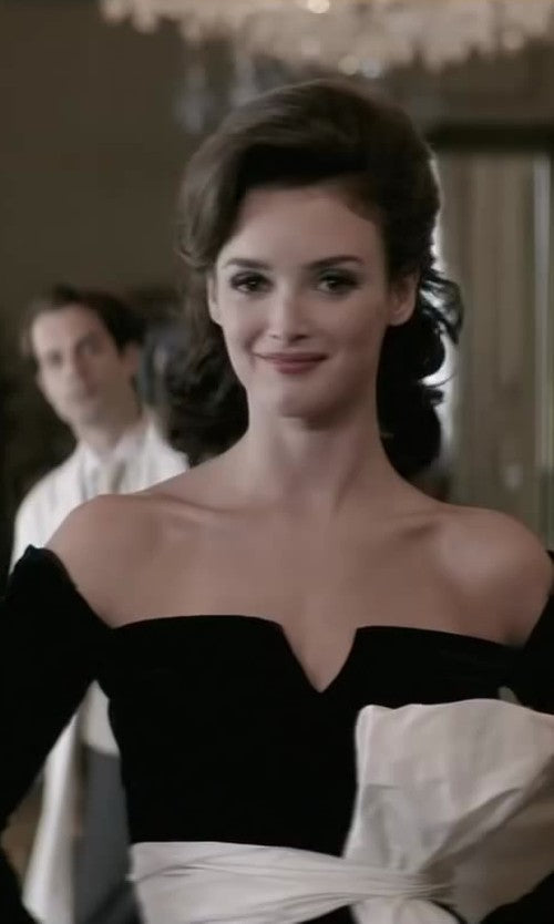 Charlotte Le Bon Yves Saint Laurent Black Velvet Dress Long Sleeve Off – Hoprom
