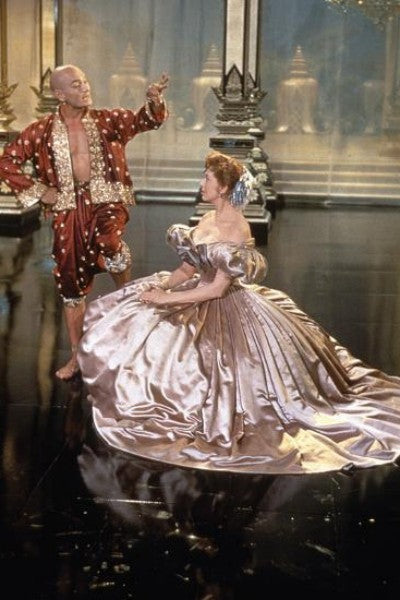 Deborah Kerr Dress Shall We Dance Dress Brown Ball Gown in The King and I