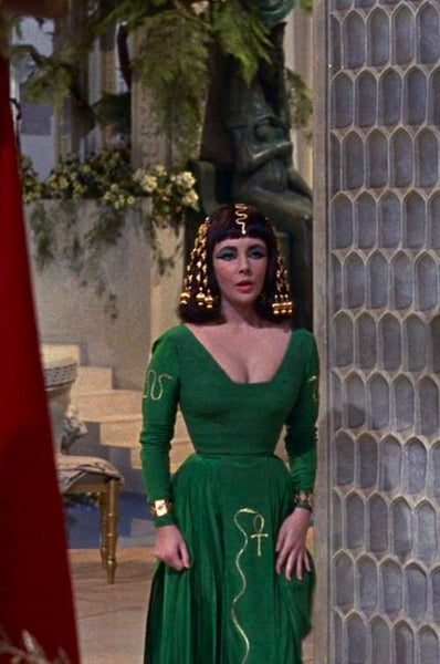 Elizabeth Taylor Dress Green Long Sleeve Prom Dress