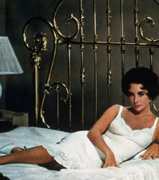 Elizabeth Taylor White Dress In Cat on a Hot Tin Roof Homecoming Dress