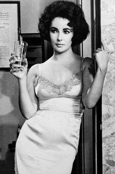 Elizabeth Taylor White Dress In Cat on a Hot Tin Roof Homecoming Dress