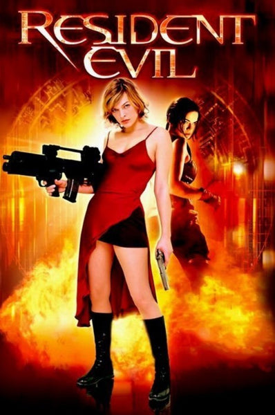 Milla Jovovich Costume Resident Evil High Low Red Dress