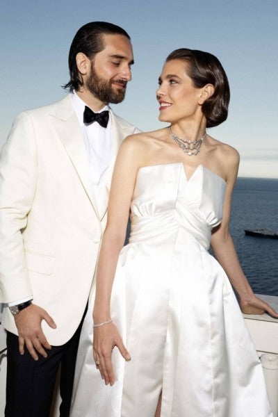 Grace Kelly Dress Granddaughter Charlotte Casiraghi Wedding Dress