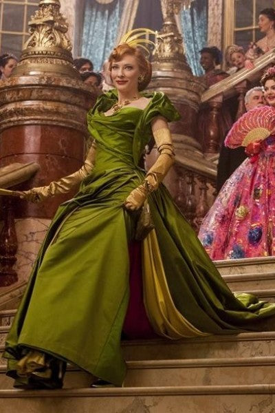 Green Cate Blanchett Dress Off Shoulder Prom Formal Evening Dress