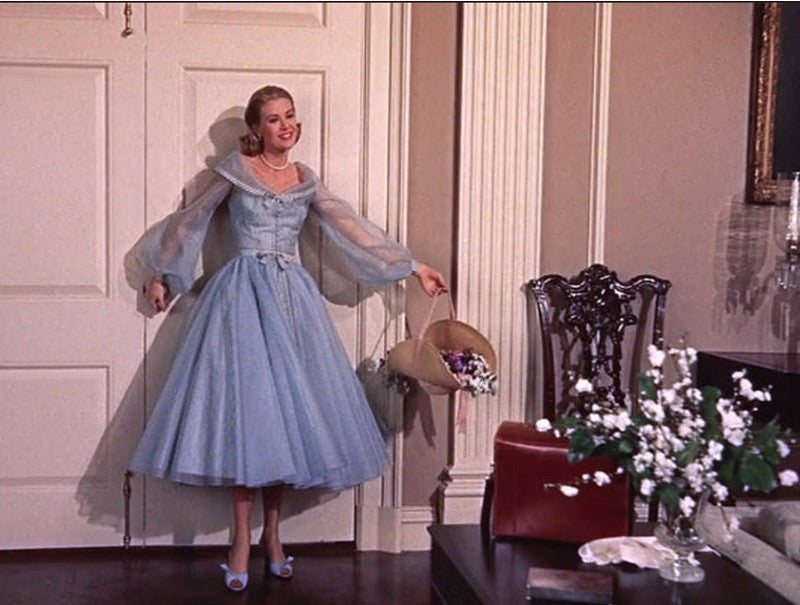 High Society Blue Grace Kelly Dress Prom Dress Hoprom High Society Blue Grace Kelly Dress Prom Dress Hoprom