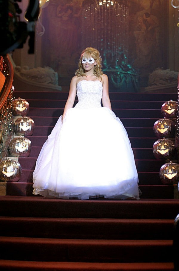 Hilary Duff A Cinderella Story White Dress Formal Prom Dress Hoprom Hilary Duff A Cinderella Story White Dress Formal Prom Dress Hoprom