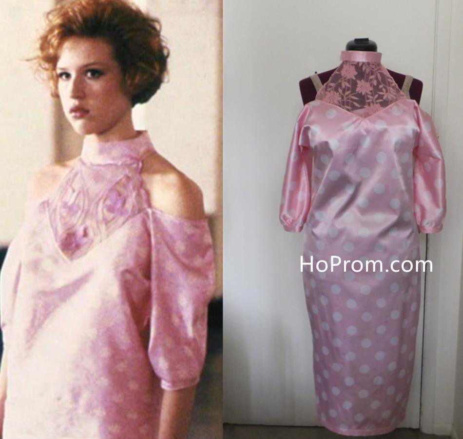Molly Ringwald As Andie Prom Dress Pretty in Pink Movie Dress Cosplay Hoprom Molly Ringwald As Andie Prom Dress Pretty in Pink Movie Dress Cosplay Hoprom