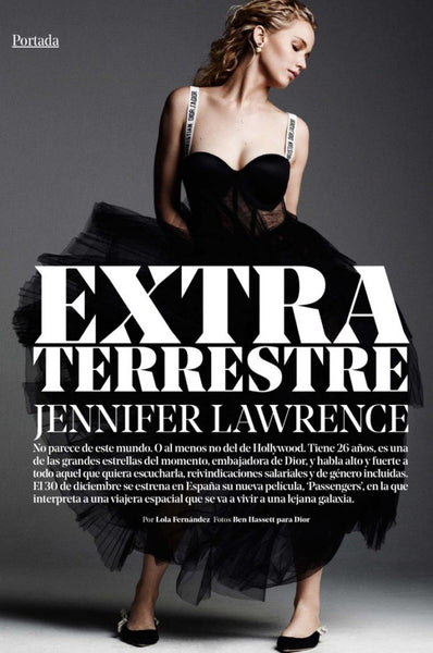 Jennifer Lawrence Black Dress Corset Prom Dress