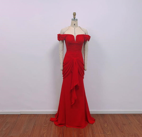 Julia Roberts As Vivian Ward Red Dress Pretty Woman Movie Dress Off Shoulder Vivian Evening Dress with Gloves