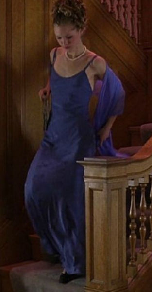 Julia Stiles As Kat Stratford Dress in 10 Things I Hate About You Prom Blue Dress
