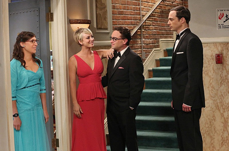 penny green dress big bang theory Penny's iconic outfits