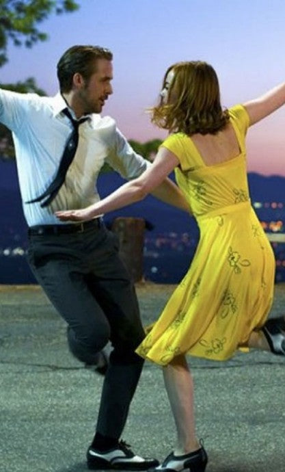 La La Land Emma Stone Short Yellow Dress Chiffon Cocktail Prom Dress Hoprom La La Land Emma Stone Short Yellow Dress Chiffon Cocktail Prom Dress Hoprom