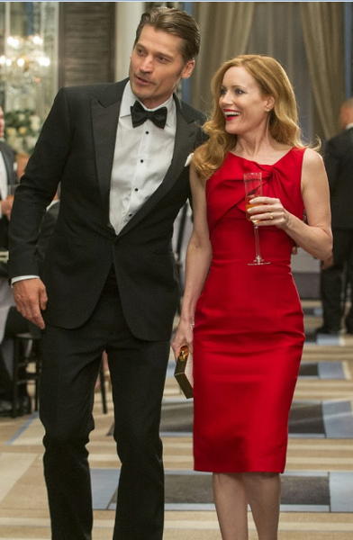Leslie Mann as Kate King Knee Length Red Bow from Movie The Other Woman