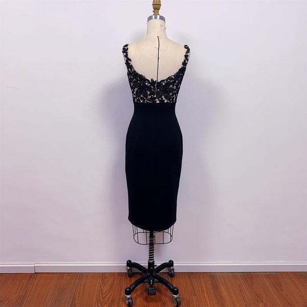 Little Black Bodycon Marilyn Dress inspired 1950s Cocktail Dress