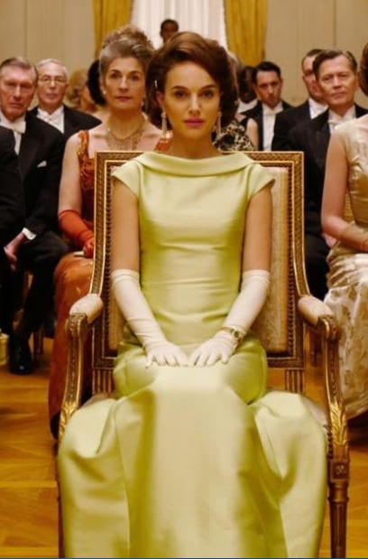Natalie Portman Dress Movie Jackie Green Bateau Dress Gown Hoprom Natalie Portman Dress Movie Jackie Green Bateau Dress Gown Hoprom