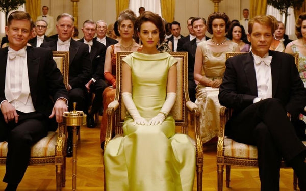 Natalie Portman Dress Movie Jackie Green Bateau Dress Gown