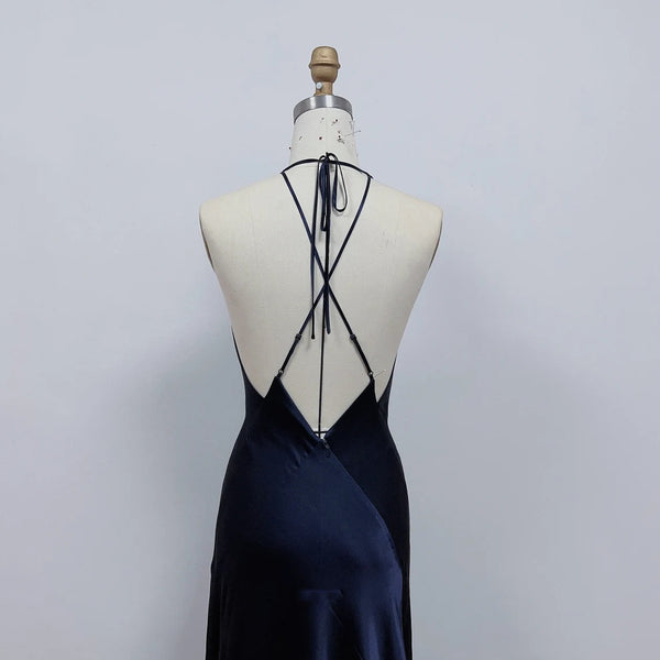 Paloma Navy Dress No Time to Die Costume Outfit
