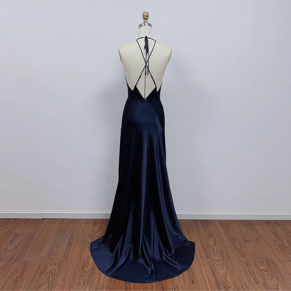 Paloma Navy Dress No Time to Die Costume Outfit