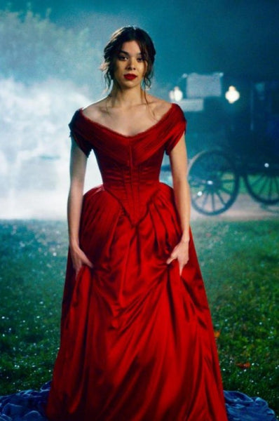 Red Hailee Steinfeld Dress Dickinson Prom Dress