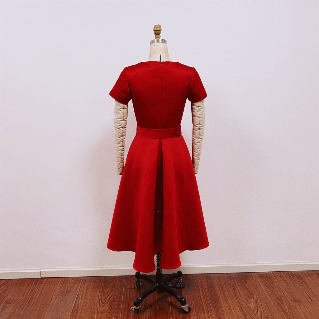 mrs maisel red dress Mrs. Maisel's Vintage NYC Red Fashion Style