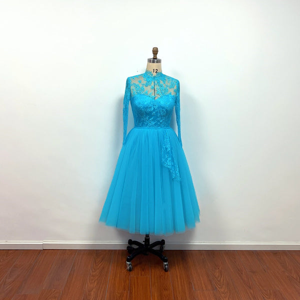 Rosemary Clooney and Vera Ellen Sisters Blue Lace Dress from White Christmas