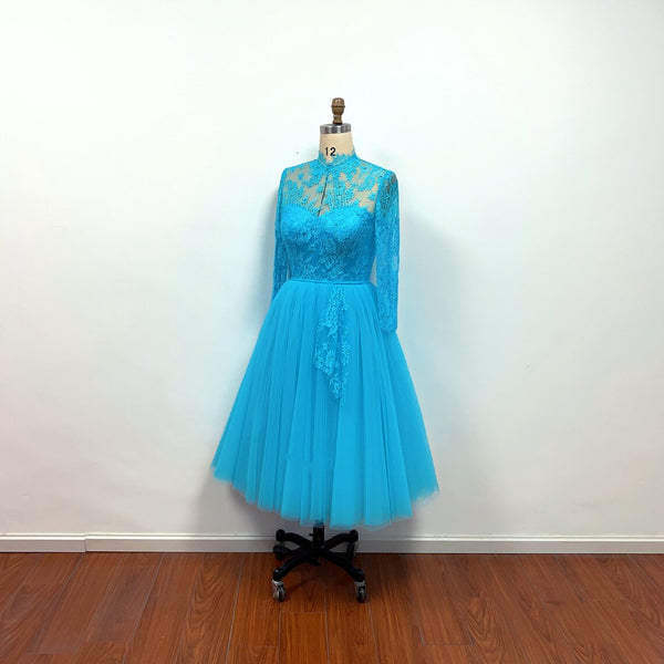 Rosemary Clooney and Vera Ellen Sisters Blue Lace Dress from White Christmas
