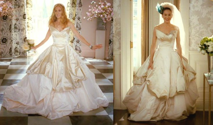 Sarah Jessica Parker as Carrie Bradshaw Wedding Dress Bridal Dress in – Hoprom Sarah Jessica Parker as Carrie Bradshaw Wedding Dress Bridal Dress in – Hoprom