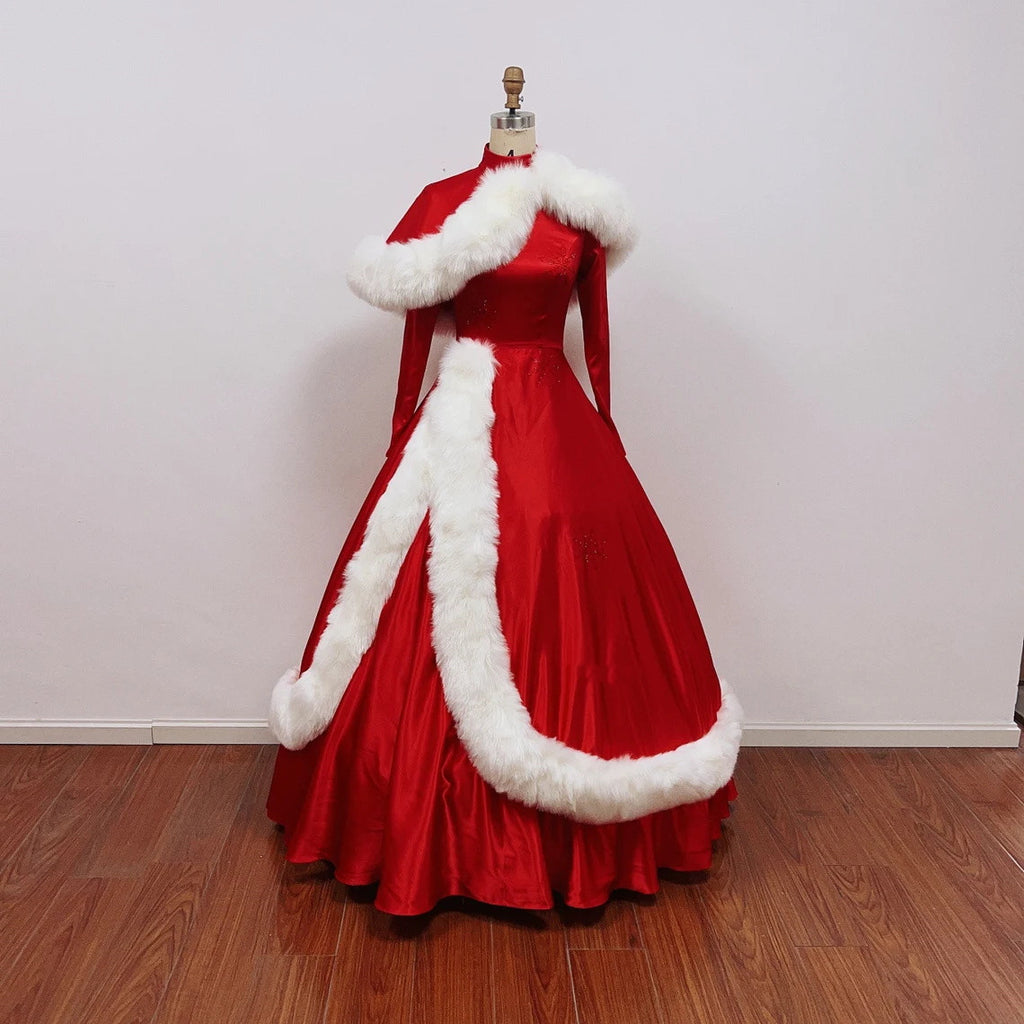 Vera Ellen as Judy Haynes Red Dress White Christmas Costume – Hoprom Vera Ellen as Judy Haynes Red Dress White Christmas Costume – Hoprom
