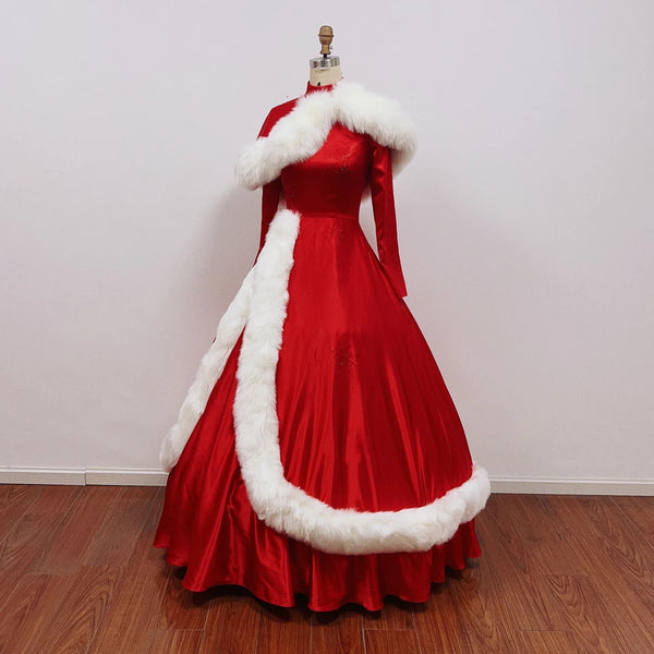 Vera Ellen as Judy Haynes Red Dress White Christmas Costume
