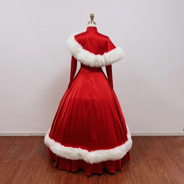 Vera Ellen as Judy Haynes Red Dress White Christmas Costume